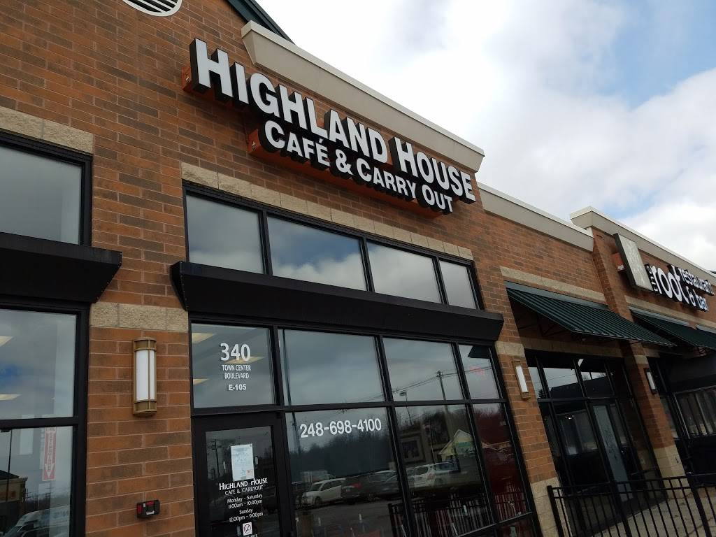 Highland House Cafe & Carry Out | meal takeaway | 340 Town Center Blvd, White Lake, MI 48386, USA | 2486984100 OR +1 248-698-4100