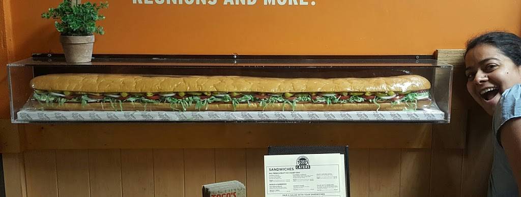 TOGOS Sandwiches | meal takeaway | 18574 Prospect Rd, Saratoga, CA 95070, USA | 4082575222 OR +1 408-257-5222