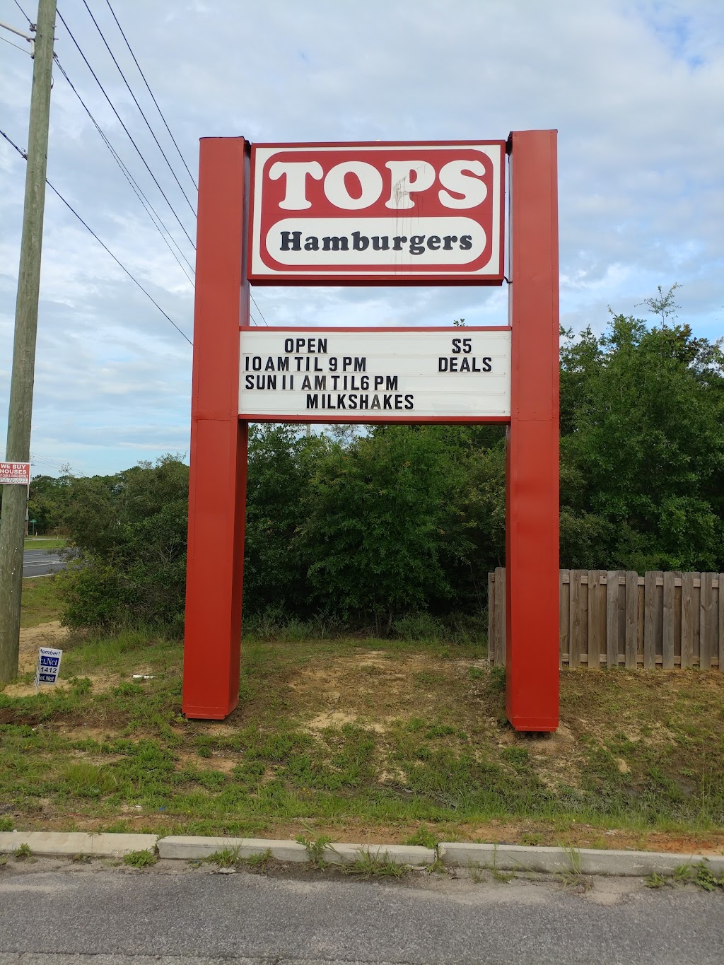 Tops Choice Hamburgers Inc | restaurant | 8070 Navarre Pkwy, Navarre, FL 32566, USA | 8509397375 OR +1 850-939-7375