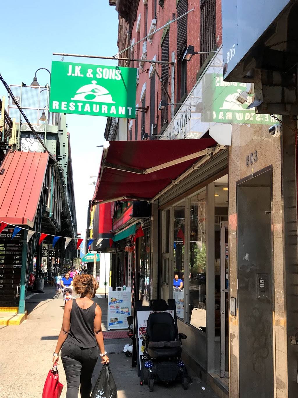 J.K. & Sons | restaurant | 801 Broadway, Brooklyn, NY 11206, USA | 7187822366 OR +1 718-782-2366