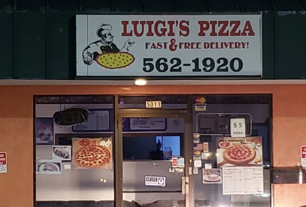 Luigis Pizza | restaurant | 5011 Arctic Blvd H, Anchorage, AK 99503, USA | 9075621920 OR +1 907-562-1920