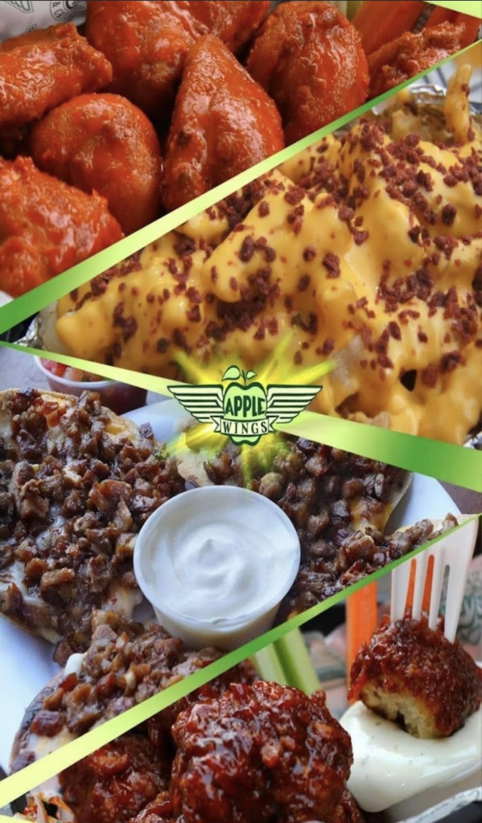 Apple Wings Mission | restaurant | 5202 N La Homa Rd, Mission, TX 78574, USA | 9567803383 OR +1 956-780-3383