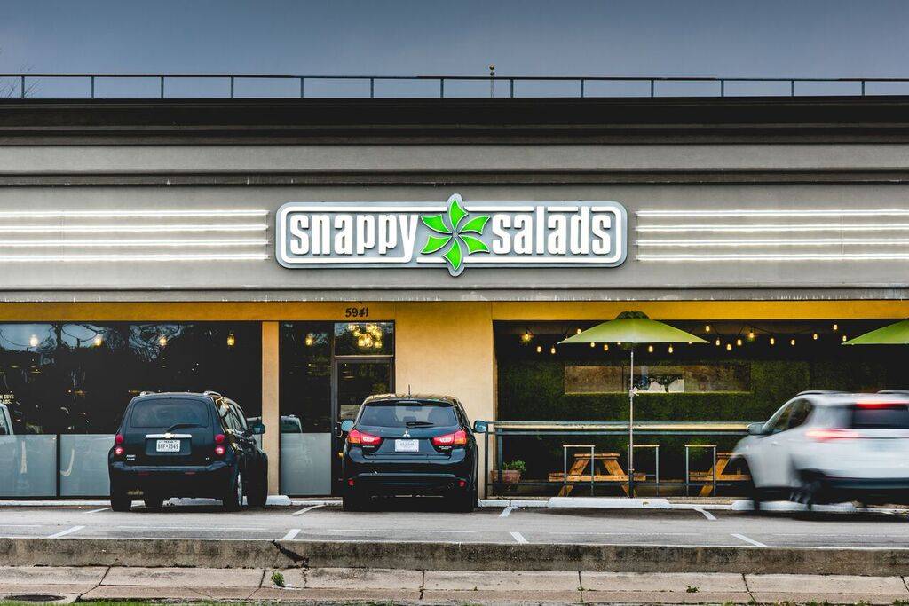 Snappy Salads Greenville | restaurant | 5941 Greenville Ave, Dallas, TX 75206, USA | 2143617627 OR +1 214-361-7627