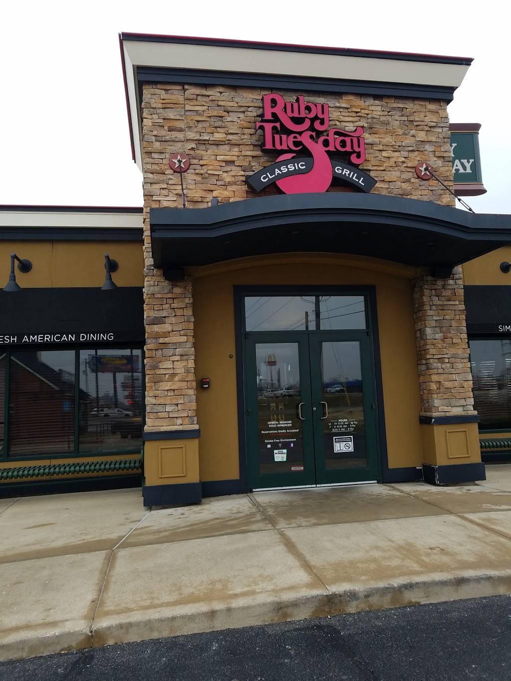 Ruby Tuesday | restaurant | 3451 US-41, Terre Haute, IN 47802, USA | 8122385200 OR +1 812-238-5200