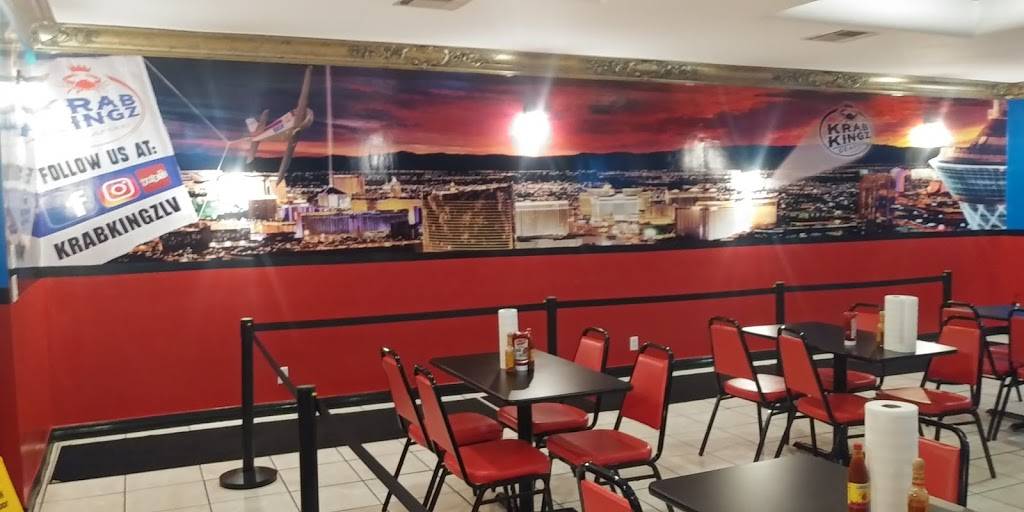 Krab Kingz Seafood | restaurant | 4180 S Jones Blvd #1-2, Las Vegas, NV 89103, USA | 7025186951 OR +1 702-518-6951