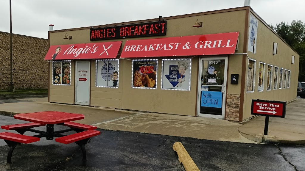 Angie’s BREAKFAST & GRILL | restaurant | 6740 Broadway, Merrillville, IN 46410, USA | 2195254730 OR +1 219-525-4730