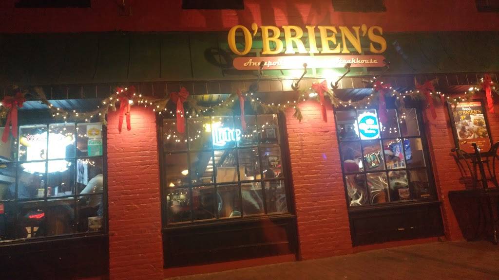 OBriens Oyster Bar & Seafood Tavern | restaurant | 113 Main St, Annapolis, MD 21401, USA | 4102686288 OR +1 410-268-6288