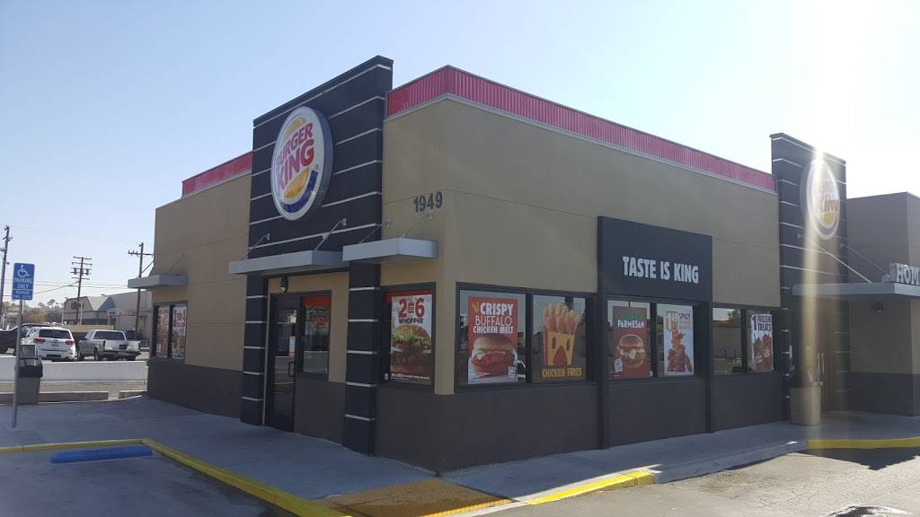 Burger King | restaurant | 1949 Columbus Ave, Bakersfield, CA 93305, USA | 6618712732 OR +1 661-871-2732