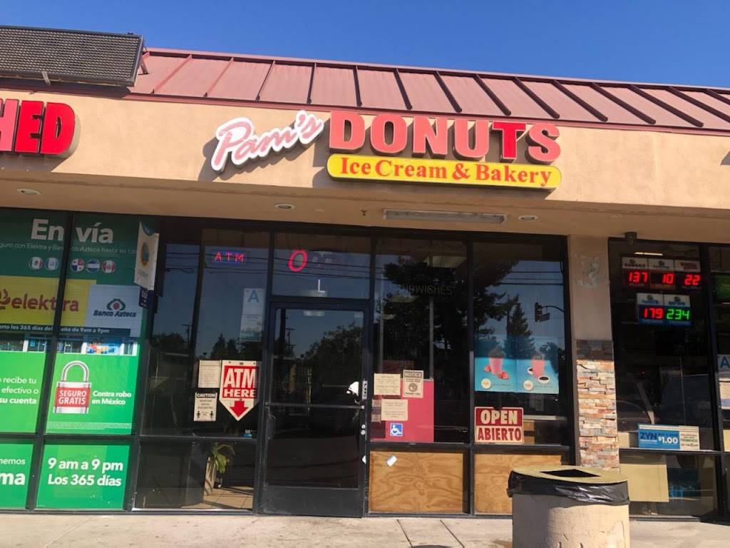 Pams Donuts and Ice Cream | bakery | 13003 Van Nuys Blvd unit L, Pacoima, CA 91331, USA | 7737155470 OR +1 773-715-5470