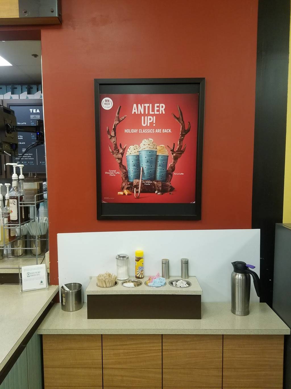 Caribou Coffee/Einstein Bros. Bagels | restaurant | 755 W Iowa 80 Rd, Walcott, IA 52773, USA | 5632846961 OR +1 563-284-6961