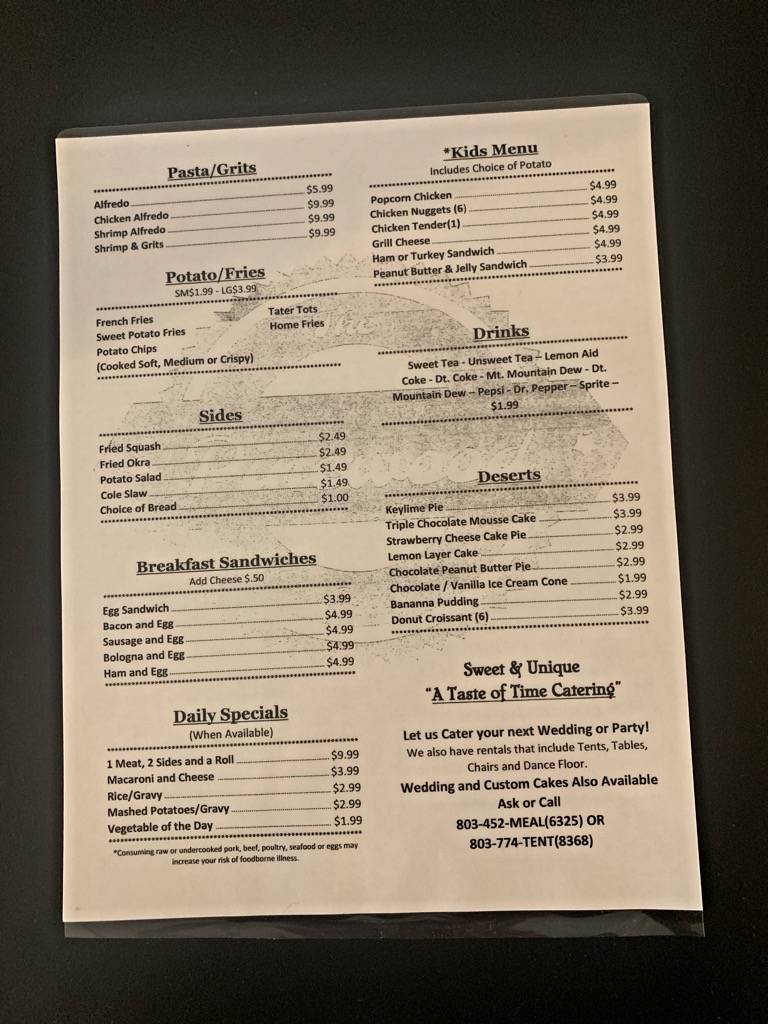 The Pinewood Grill | restaurant | 112 E Clark St, Pinewood, SC 29125, USA | 8034526325 OR +1 803-452-6325