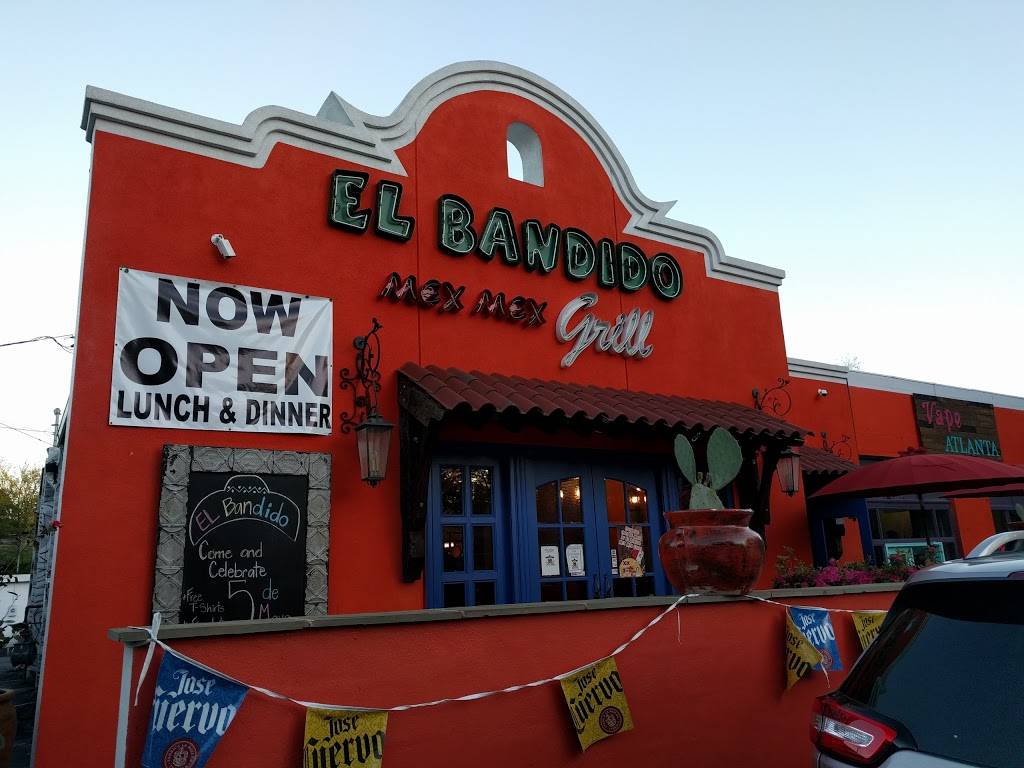 El Bandido Mex Mex Grill | restaurant | 1083 Euclid Ave NE, Atlanta, GA 30307, USA | 4044763150 OR +1 404-476-3150