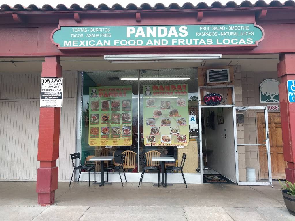 Pandas Mexican Restaurant | restaurant | 1088 Estes St, El Cajon, CA 92020, USA | 6195939500 OR +1 619-593-9500