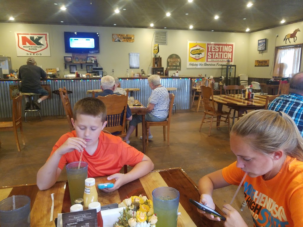 Kramers Kafe | restaurant | 113 Broad St, Orient, IA 50858, USA | 6413375110 OR +1 641-337-5110