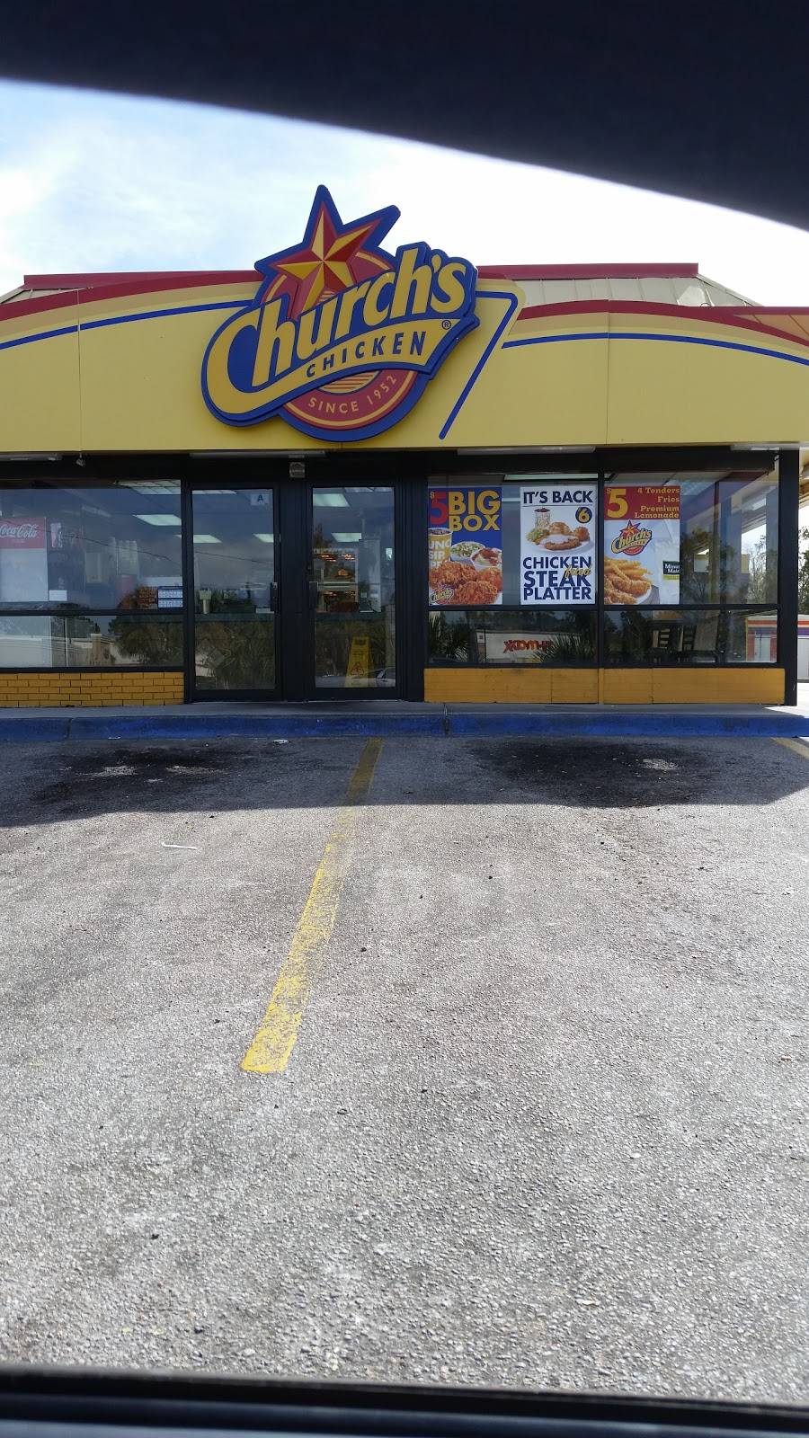 Churchs Chicken | restaurant | 1829 Sam Rittenberg Blvd, Charleston, SC 29407, USA | 8434100620 OR +1 843-410-0620