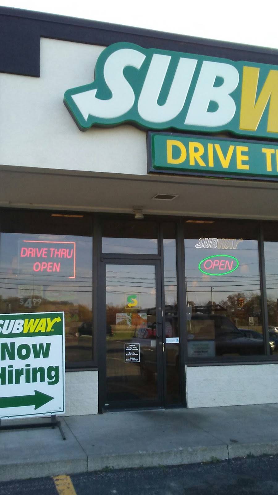 Subway | restaurant | 1430 Whitaker Way, Montpelier, OH 43543, USA | 4194858765 OR +1 419-485-8765