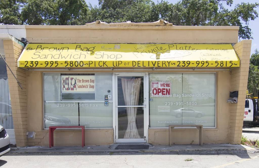 Brown Bag Sandwich Shop | meal takeaway | 1037 N Tamiami Trail, North Fort Myers, FL 33903, USA | 2399955800 OR +1 239-995-5800
