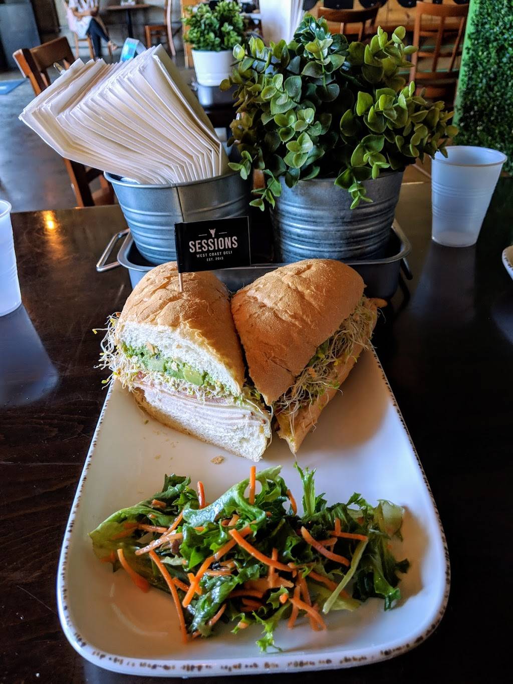 Sessions West Coast Deli | meal takeaway | 2823 Newport Blvd, Newport Beach, CA 92663, USA | 9492209001 OR +1 949-220-9001