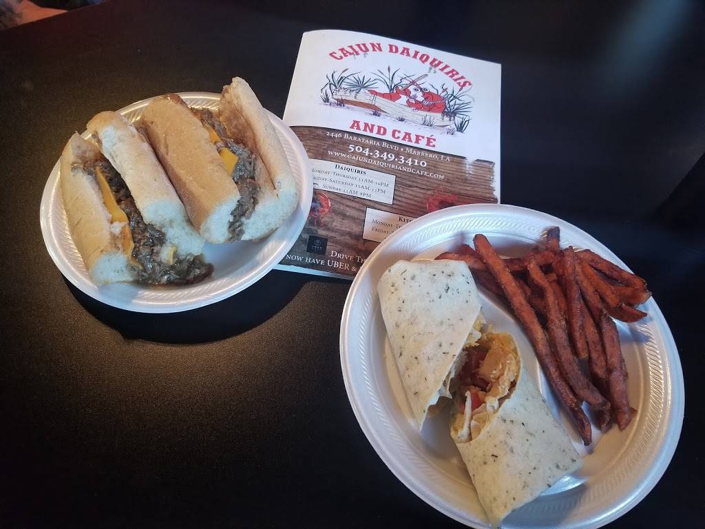 Cajun Daiquiri & Cafe | restaurant | 2446 Barataria Blvd, Marrero, LA 70072, USA | 5043493410 OR +1 504-349-3410