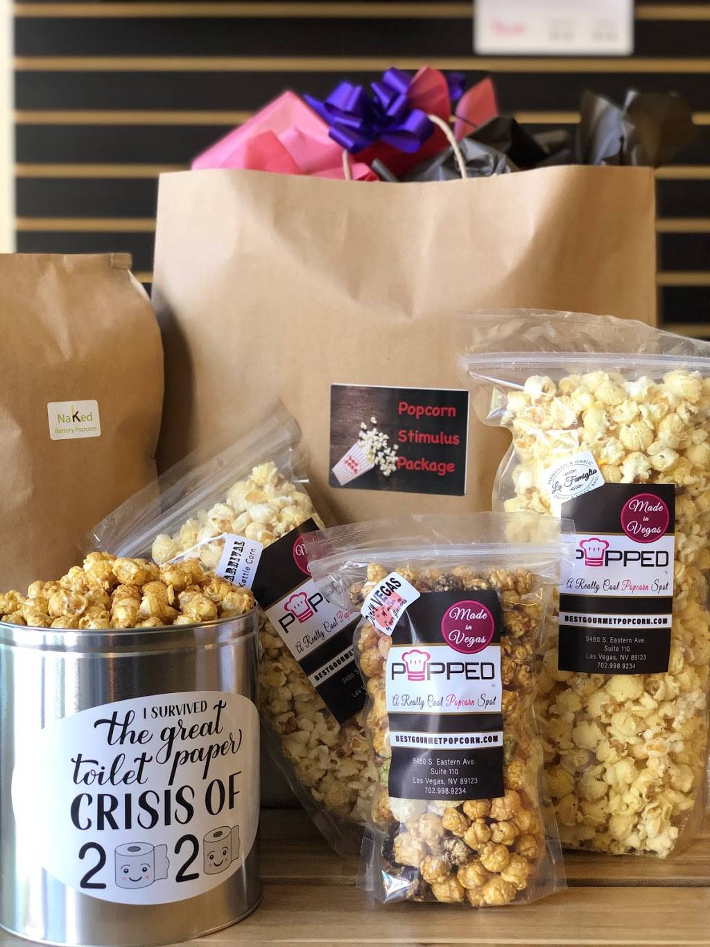 Popped | meal takeaway | 9480 S Eastern Ave Suite 110, Las Vegas, NV 89123, USA | 7029989234 OR +1 702-998-9234