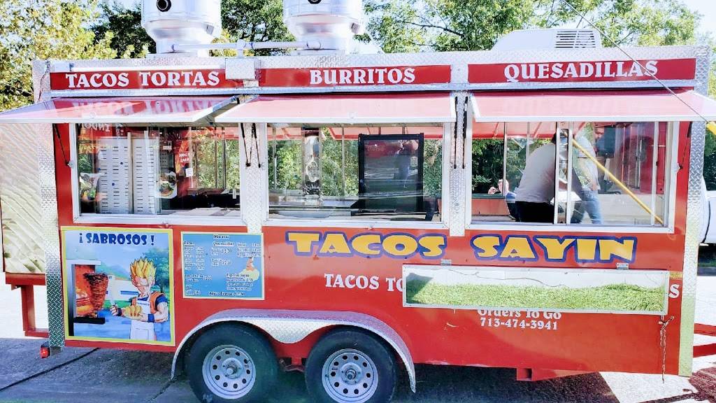 Tacos Sayin | restaurant | 23806 Aldine Westfield Rd, Spring, TX 77373, USA | 7134743941 OR +1 713-474-3941