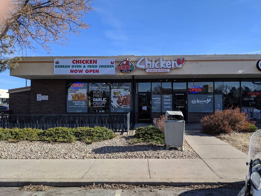 Vons Chicken Aurora | restaurant | 12101 E Iliff Ave Unit K, Aurora, CO 80014, USA | 7208452784 OR +1 720-845-2784