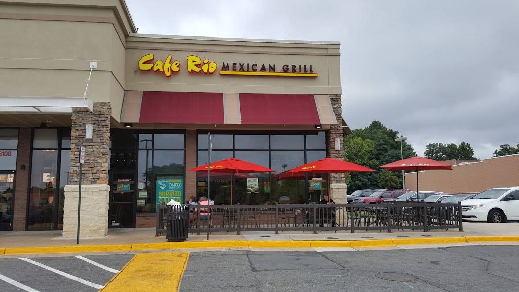 Cafe Rio Mexican Grill | restaurant | 6108-A Arlington Blvd, Falls Church, VA 22044, USA | 7039629100 OR +1 703-962-9100