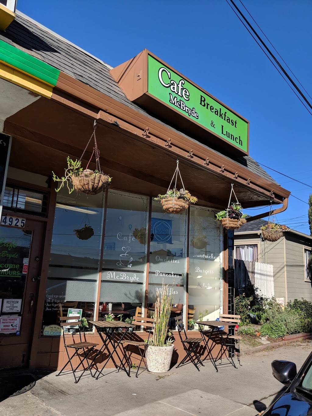 Cafe McBryde | cafe | 4925 McBryde Ave, Richmond, CA 94805, United States | 5102319192 OR +1 510-231-9192