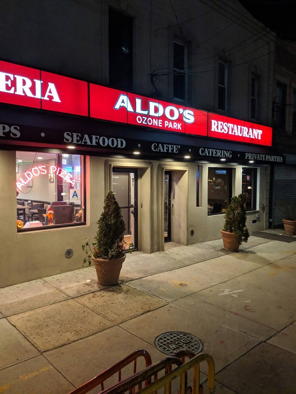 Aldos Ozone Park | cafe | 137-01 Cross Bay Blvd, Ozone Park, NY 11417, USA | 7187380021 OR +1 718-738-0021