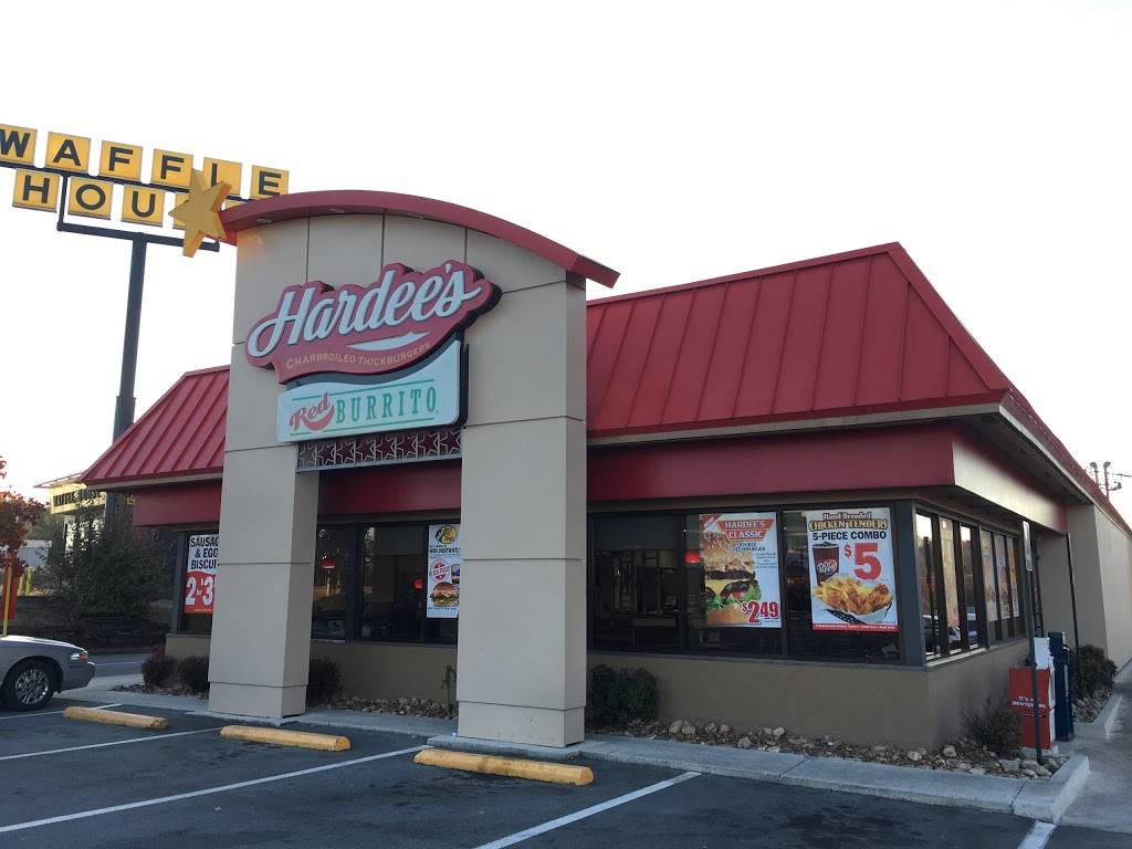 Hardees | restaurant | 1075 S Willow Ave, Cookeville, TN 38501, USA | 9313720592 OR +1 931-372-0592