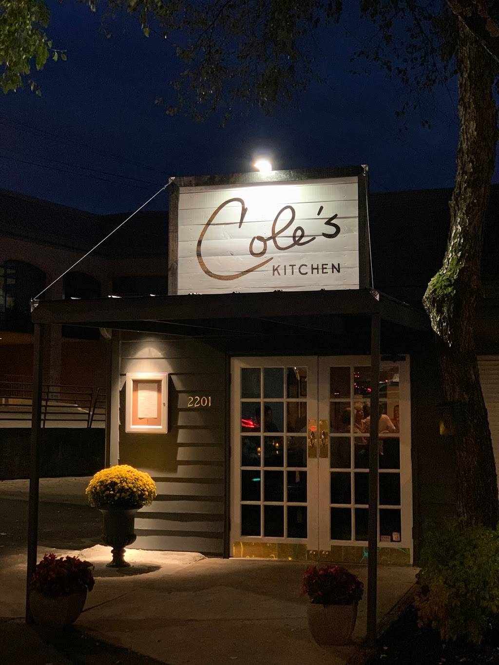 Cole’s Kitchen | restaurant | 2201 Bandywood Dr, Nashville, TN 37215, USA | 6153830042 OR +1 615-383-0042