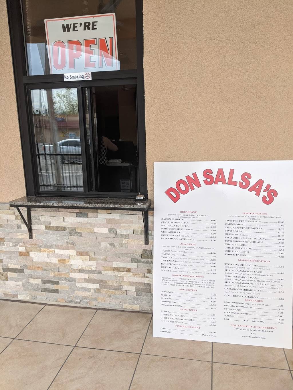 DON SALSAS TAQUERIA/PANADERIA | restaurant | 420 W Olive Ave, Fresno, CA 93728, USA | 5594784184 OR +1 559-478-4184