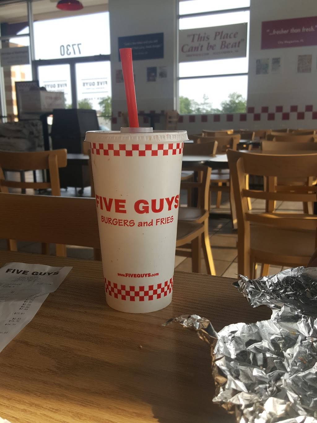Five Guys | meal takeaway | 7730 Old Branch Ave, Clinton, MD 20735, USA | 3018565331 OR +1 301-856-5331