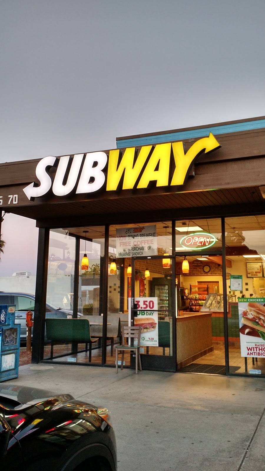 Subway Restaurants | restaurant | 5970 Mowry Ave N, Newark, CA 94560, USA | 5107973831 OR +1 510-797-3831