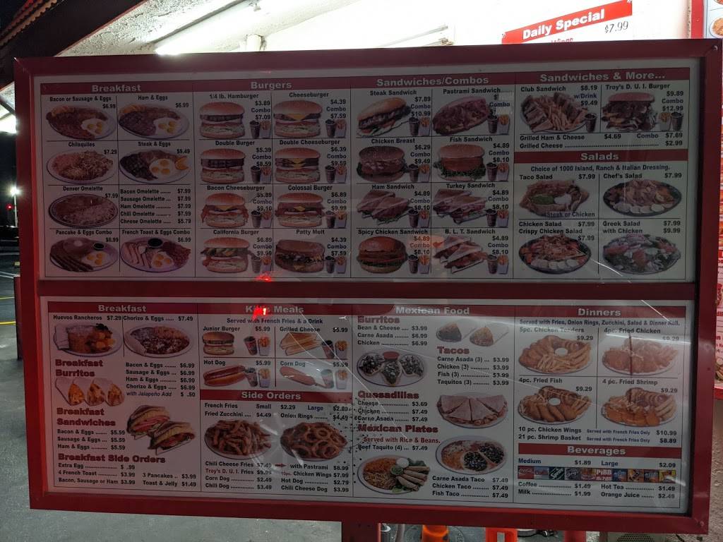 Troys burgers | restaurant | 2017 S Pacific Ave, San Pedro, CA 90731, USA | 3108322651 OR +1 310-832-2651