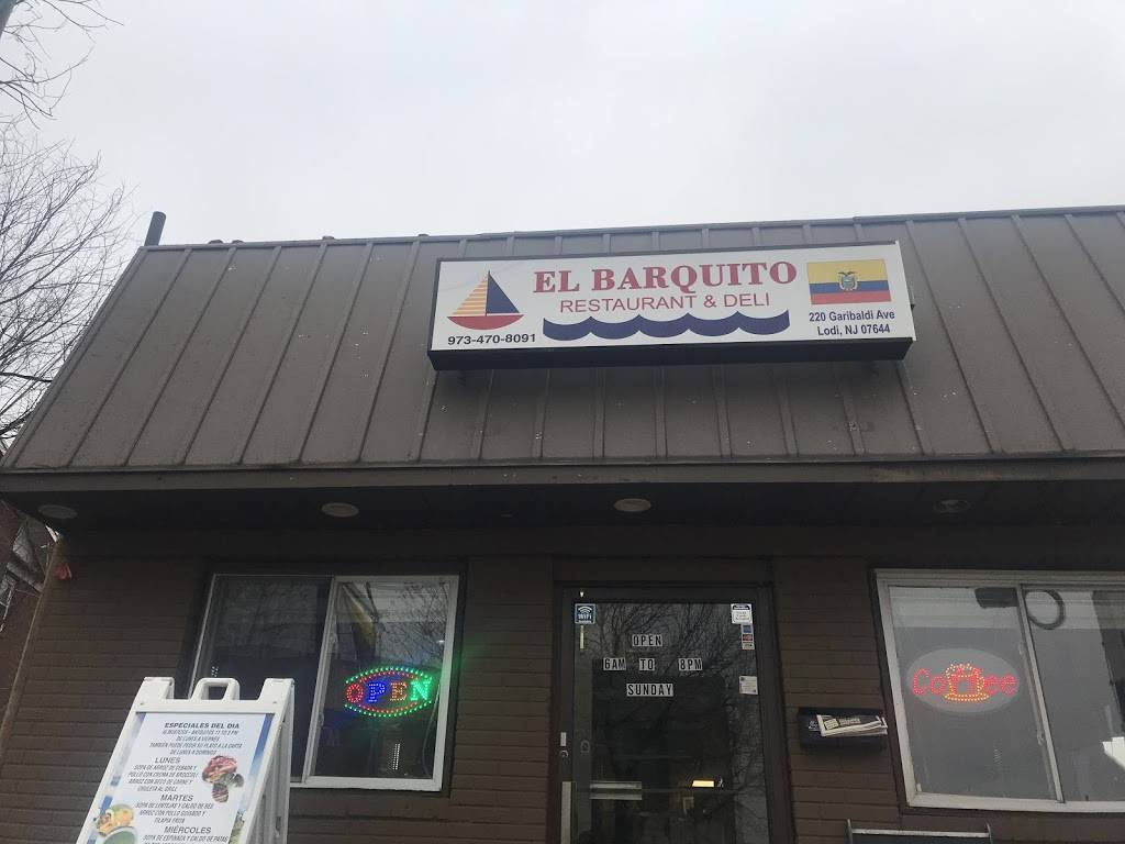 El Barquito Restaurant | restaurant | 220 Garibaldi Ave, Lodi, NJ 07644, USA | 9734708091 OR +1 973-470-8091