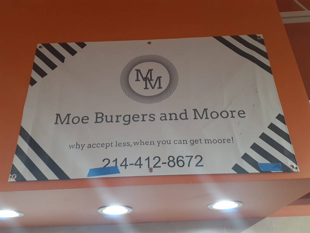 MOES Burgers and MOORE | restaurant | Dallas, TX 75241, USA | 2144128672 OR +1 214-412-8672