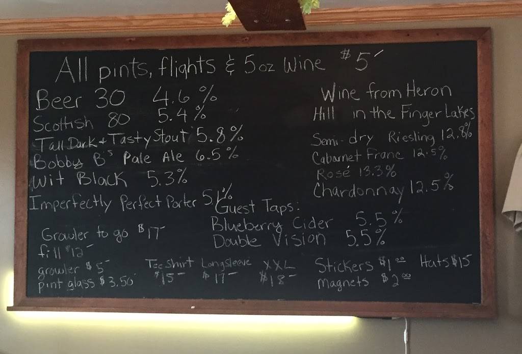 Bullthistle Brewing Company | restaurant | 45 S Main St, Sherburne, NY 13460, USA | 6076742337 OR +1 607-674-2337