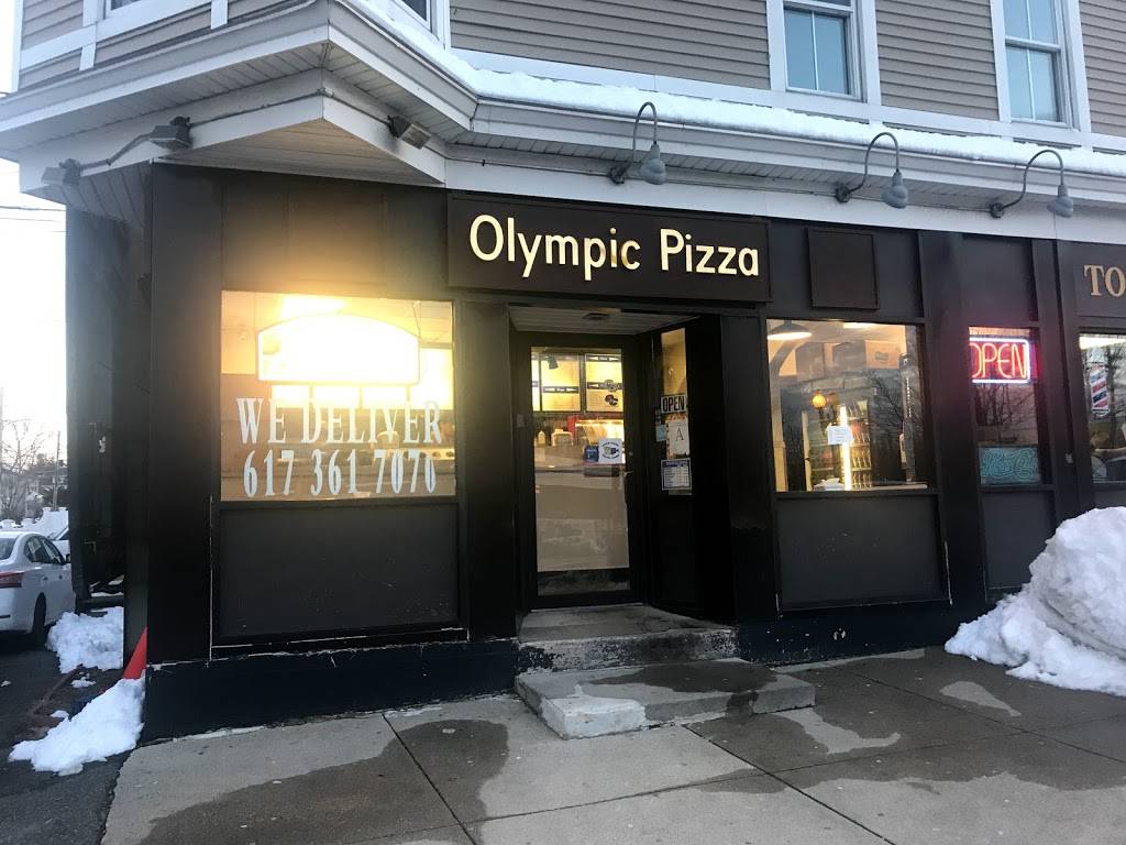 Olympic Pizza | restaurant | 187 Wolcott Square, Hyde Park, MA 02136, USA | 6173617070 OR +1 617-361-7070