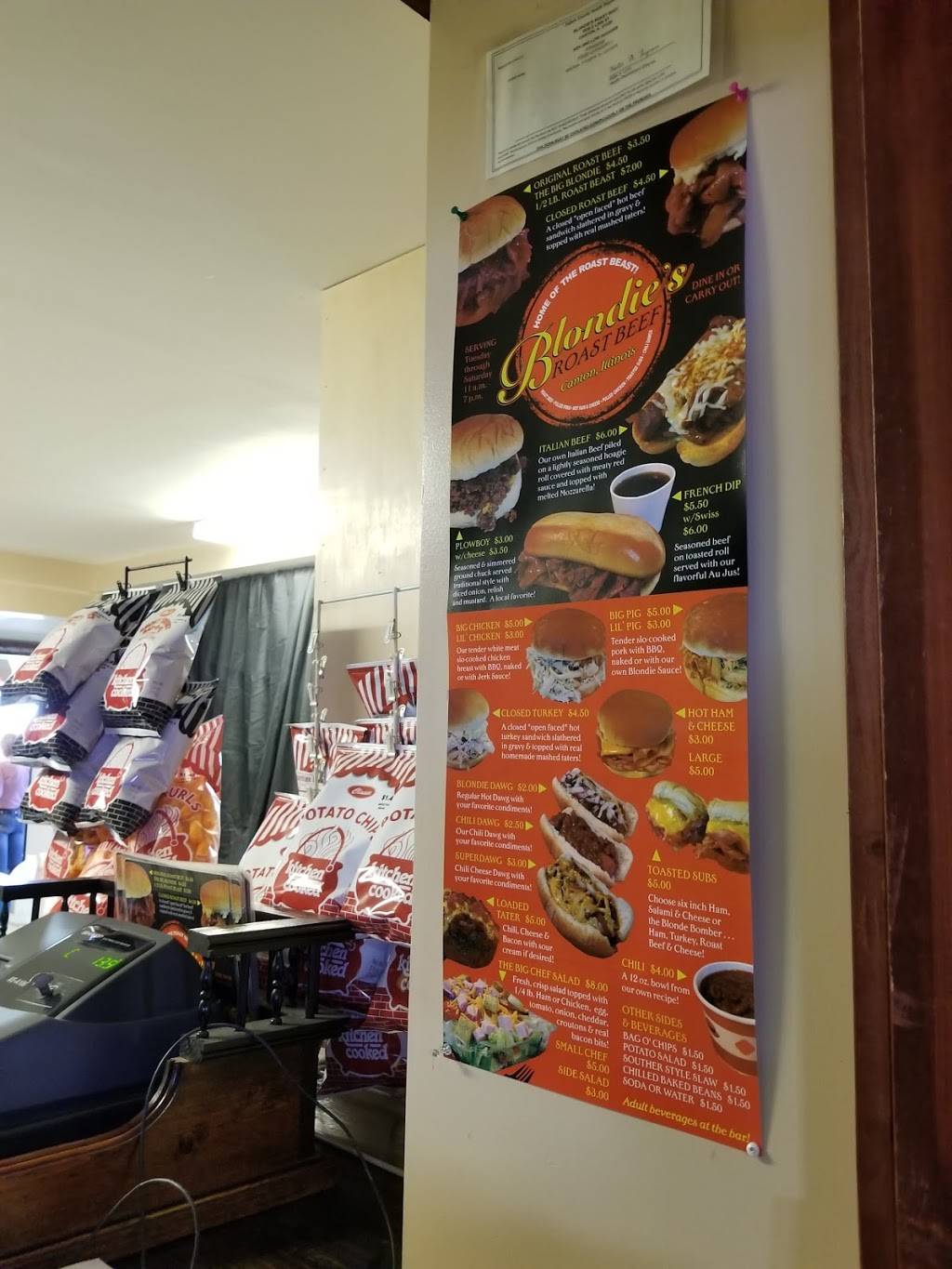 Josies Tap and Blondies Roast Beef | restaurant | 1030 E Linn St, Canton, IL 61520, USA | 3092195148 OR +1 309-219-5148