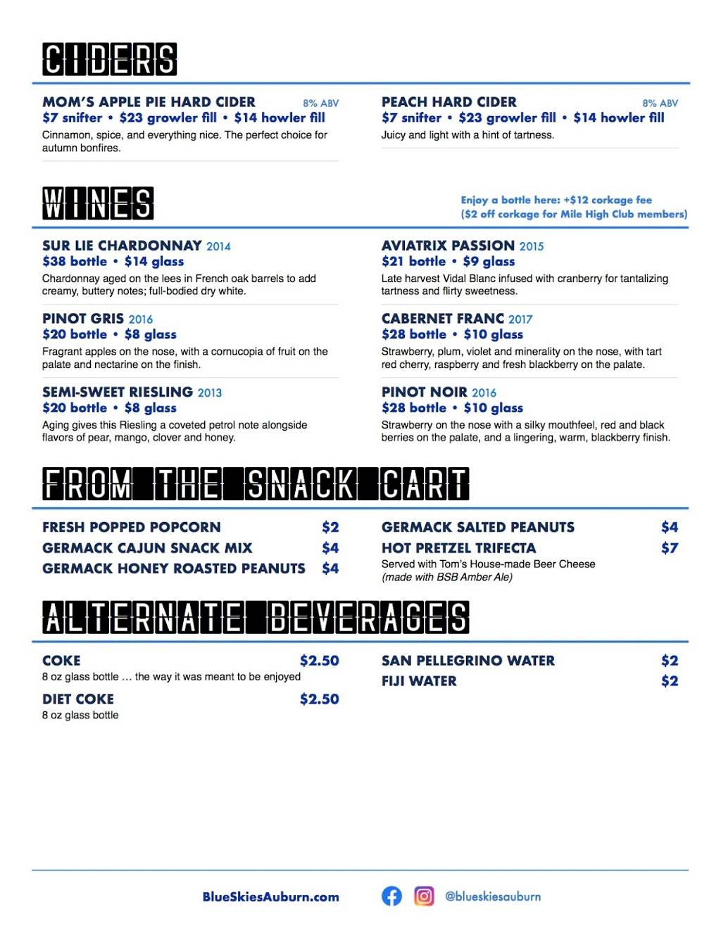 Blue Skies Brewery-Auburn Hills | restaurant | 3358 Auburn Rd, Auburn Hills, MI 48326, USA | 2485642710 OR +1 248-564-2710