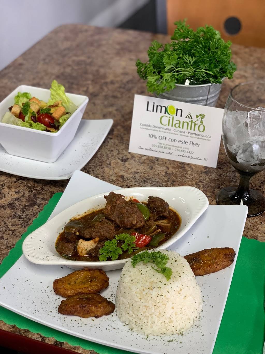 Limon & Cilantro | restaurant | 7380 W 20th Ave, Hialeah, FL 33016, USA | 3058288858 OR +1 305-828-8858