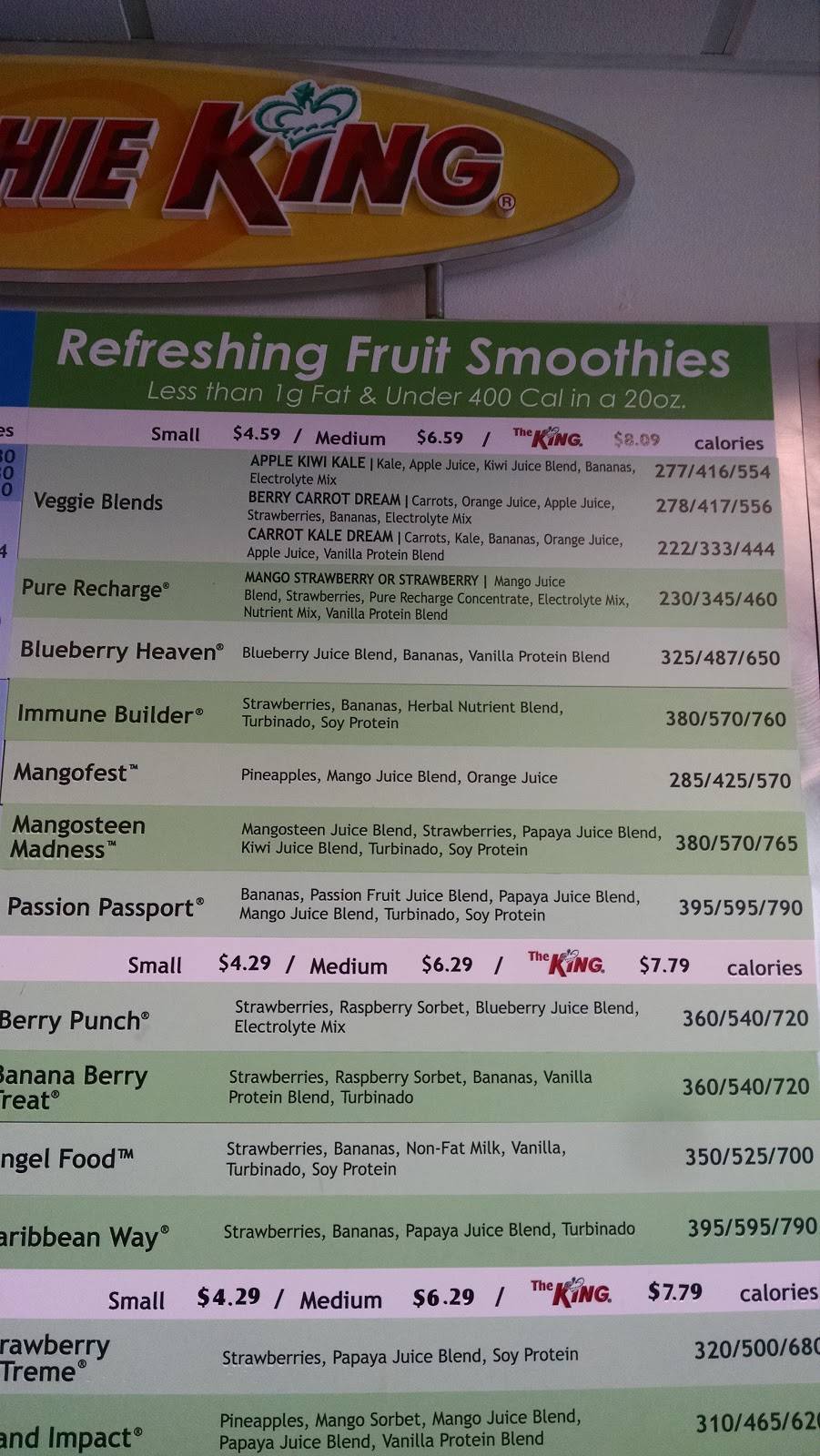 Smoothie King | restaurant | 2020 W Brandon Blvd, Brandon, FL 33511, USA | 8136545222 OR +1 813-654-5222