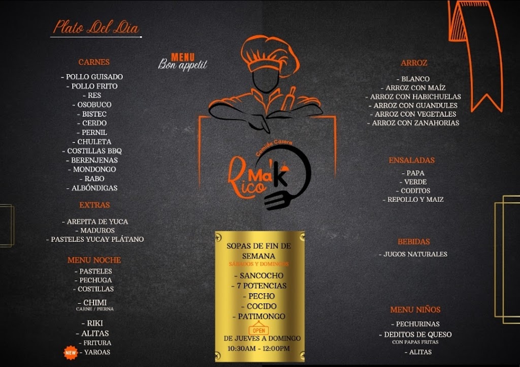 Ma k rico | restaurant | 9401 US-301, Riverview, FL 33578, USA | 8135080660 OR +1 813-508-0660