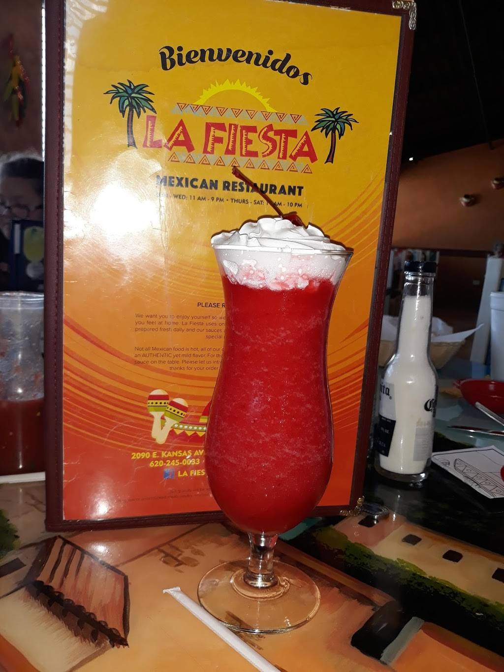 La Fiesta Mexican Restaurant | restaurant | 2090 E Kansas Ave, McPherson, KS 67460, USA | 6202450033 OR +1 620-245-0033