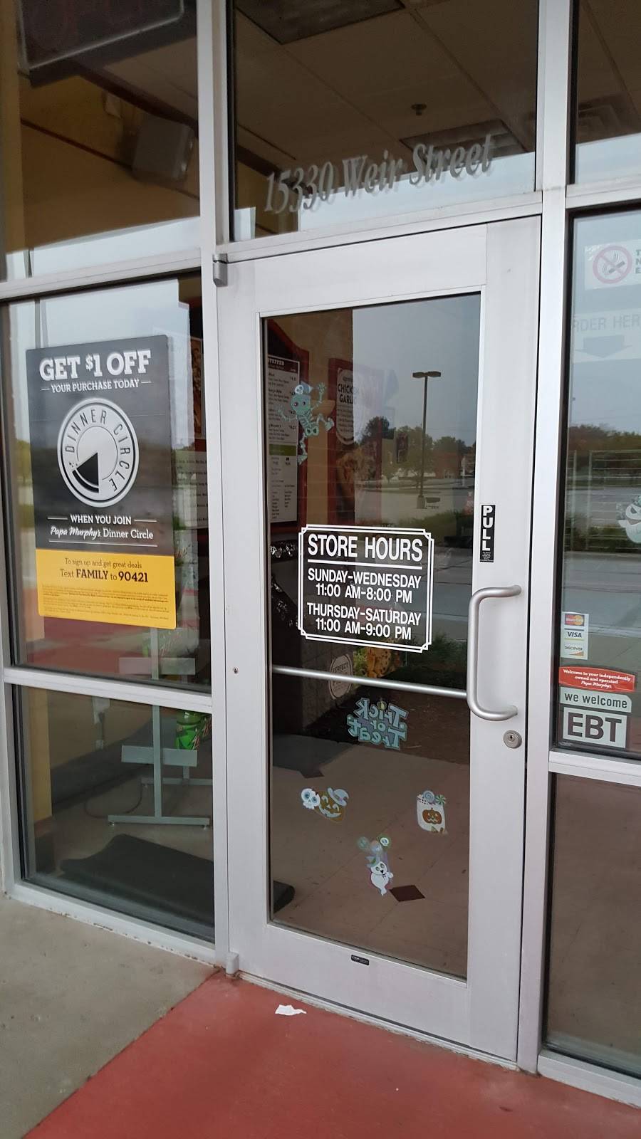 Papa Murphys | Take N Bake Pizza | meal takeaway | 15330 Weir St, Omaha, NE 68137, USA | 4028619000 OR +1 402-861-9000