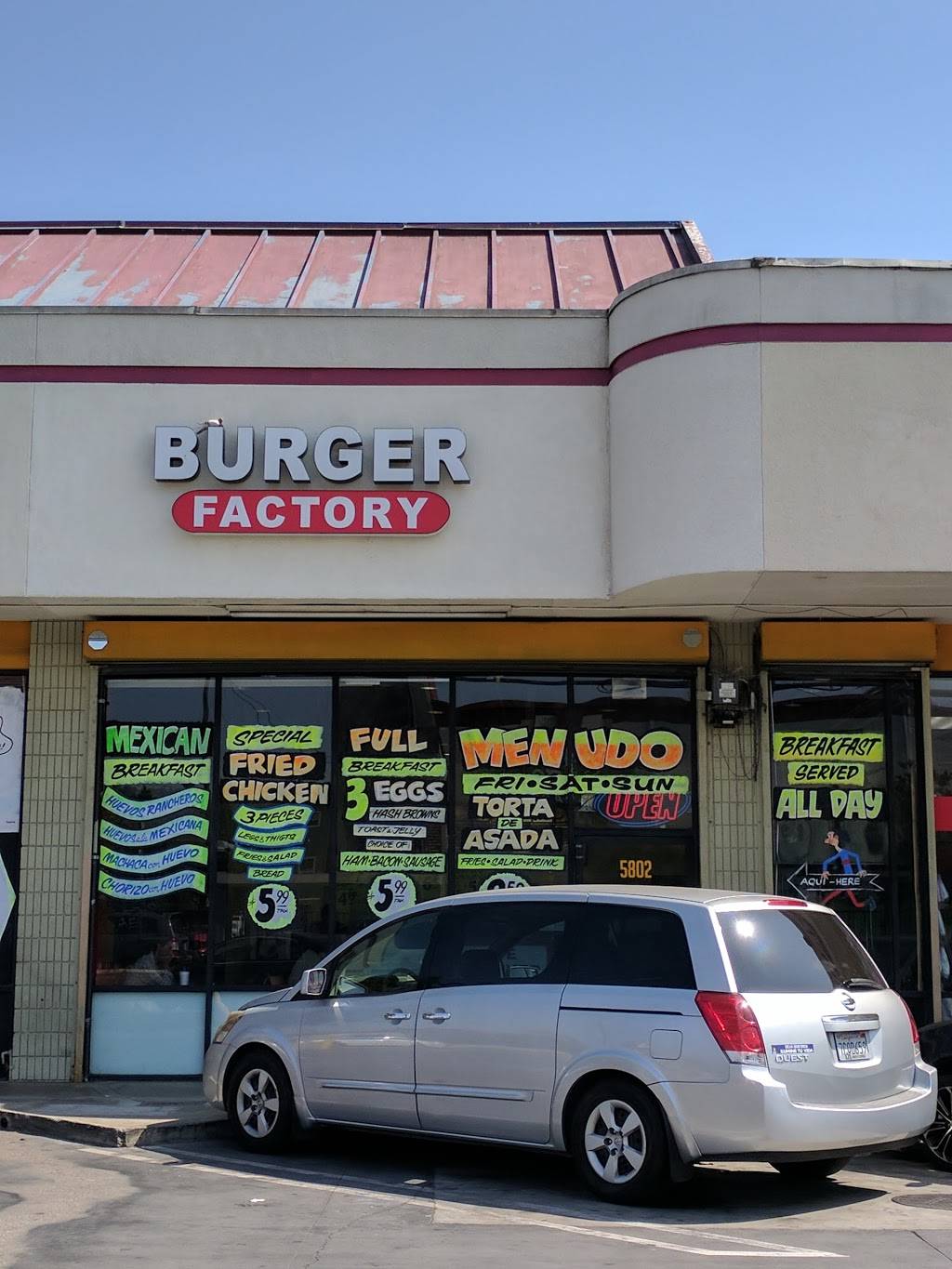 Burger Factory | meal delivery | 5802 Santa Monica Blvd, Los Angeles, CA 90038, USA | 3234614015 OR +1 323-461-4015