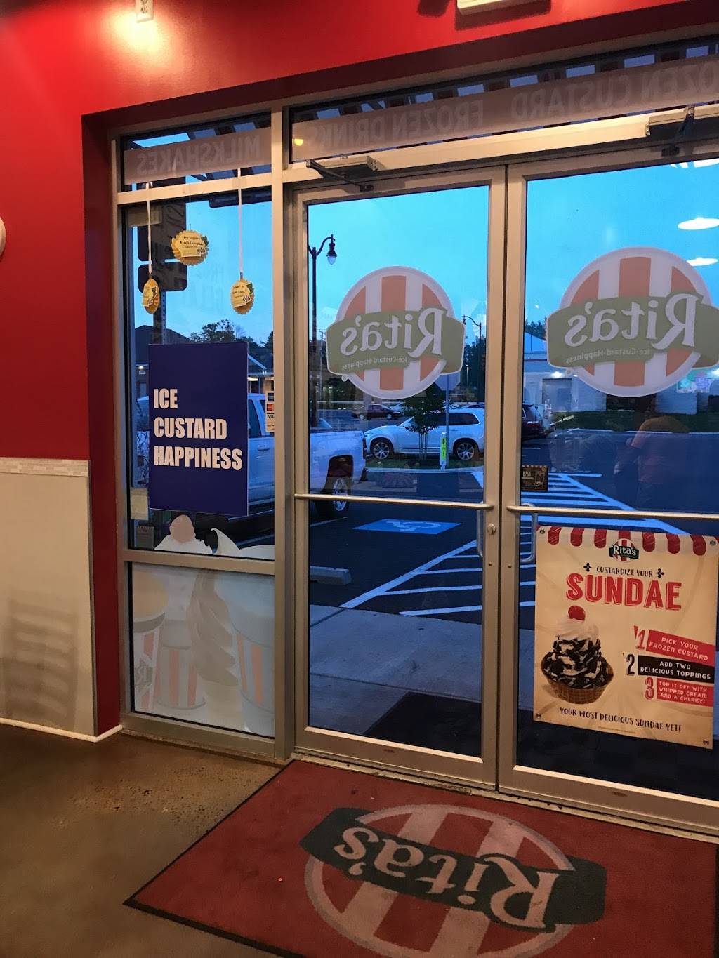 Ritas Italian Ice & Frozen Custard | restaurant | 220 Mountain Rd, Fallston, MD 21047, USA | 4108779300 OR +1 410-877-9300