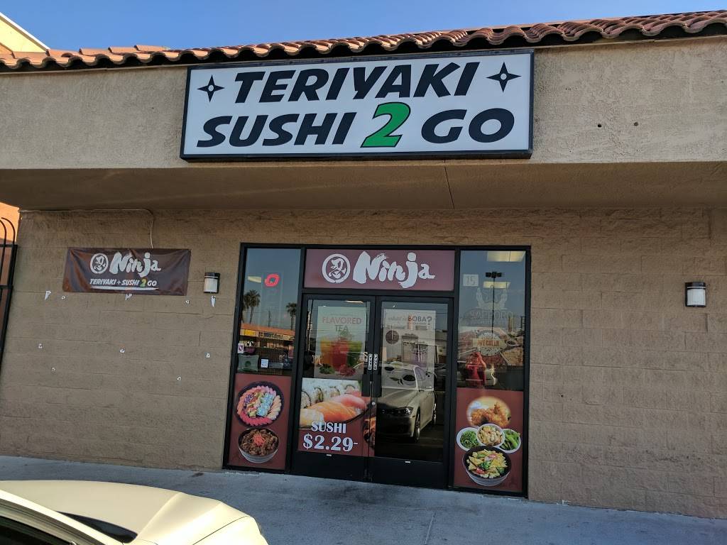 Ninja Teriyaki - Sushi 2 Go | restaurant | 3025 E Desert Inn Rd, Las Vegas, NV 89121, USA | 7029825444 OR +1 702-982-5444