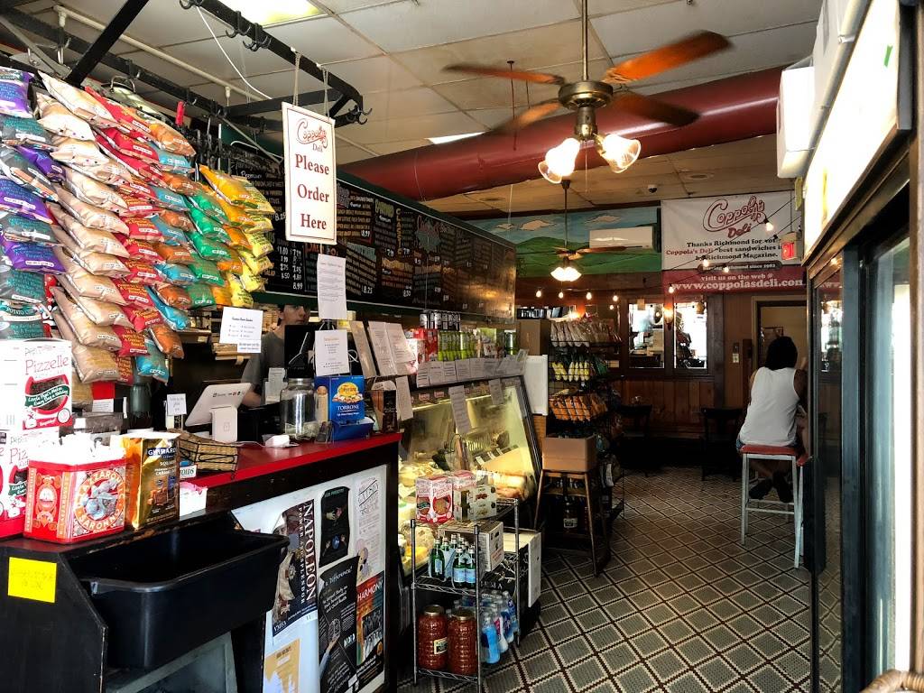 Coppolas Deli | meal takeaway | 2900 W Cary St, Richmond, VA 23221, USA | 8043596969 OR +1 804-359-6969